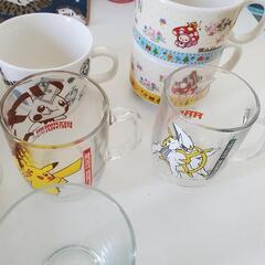 ディズニーなど未使用品の多数コップ、グラス類