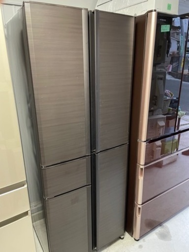 最終値下げ⭐︎MITSUBISHI  405L 観音開き　冷蔵庫　MR-A41YW-BR
