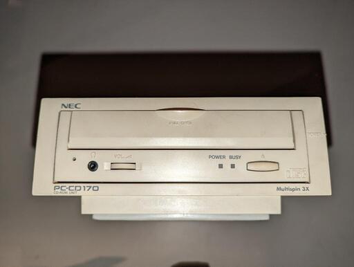 PC-98用 NEC CD-ROM ドライブ PC-CD170