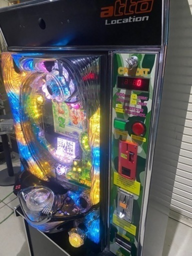 パチンコ筐体付き　世界でいちばん強くなりたい　西濃運輸で発送　アミューズ用　ゲーム用　個人の方もOK　中古　格安