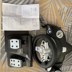 パソコンゲーム用ハンドルの画像