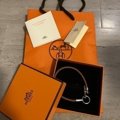 ✨お値下げしました✨HERMES ブレスレットグレナンH ブラウン