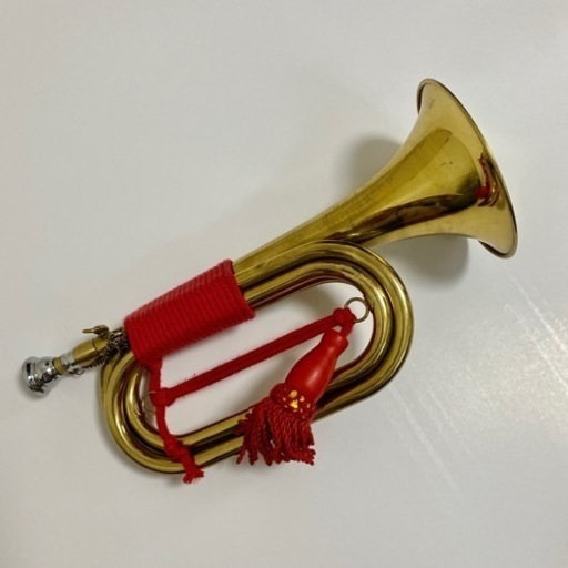 MAXTONE 信号ラッパ 3つ巻き ゴールドラッカー仕上げ