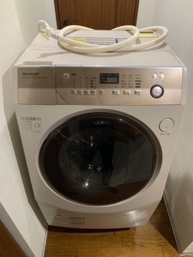 【取引中】ドラム式洗濯機　2014年製　SHARP
