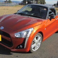 【格安❣️】検R5.9 乗って帰れる コペン オレンジ 7速CV...