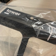 【未使用】tower バスルームスキージー　水切りワイパーの画像