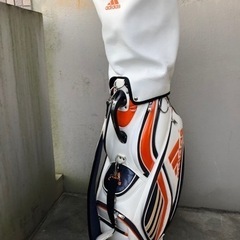 ゴルフセット一式　アディダス白　値下げ㊗️の画像