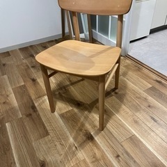 無印良品ブナ材チェアの画像
