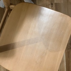 無印良品ブナ材チェアの画像