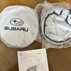 SUBARUのサイドシェード（前と両側）