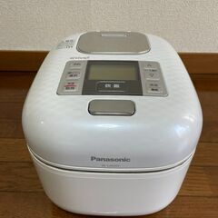 【美品】パナソニック Panasonic 高級な炊飯器・Wおどり炊き IHジャー　SR-SJW057