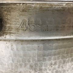 業務用両手付きアルミ平鍋　45cmの画像