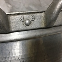 業務用両手付きアルミ平鍋48cmの画像
