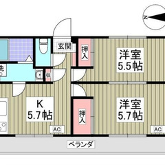 🌺入居初期費用8万円🌺 東急東横線/大倉山駅 バス13分 (バス停)駒岡車庫 歩11分 ⭐️横浜市鶴見区⭐️2DK⭐️敷地内駐車場有⭐️フリーレント1ヶ月⭐️ - 横浜市