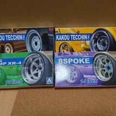 プラモデル ホイール1/24  まとめ売りの画像