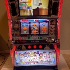 パチスロ実機　アイドルマスター　ライブインスロット　コイン不要機...