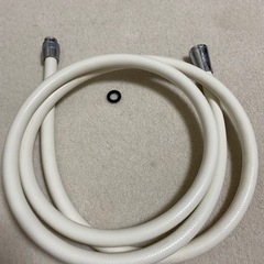 シャワーホース　2m 白
