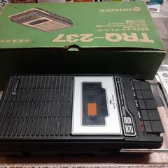 HITACHI　TRQ-237　カセットテープレコーダー