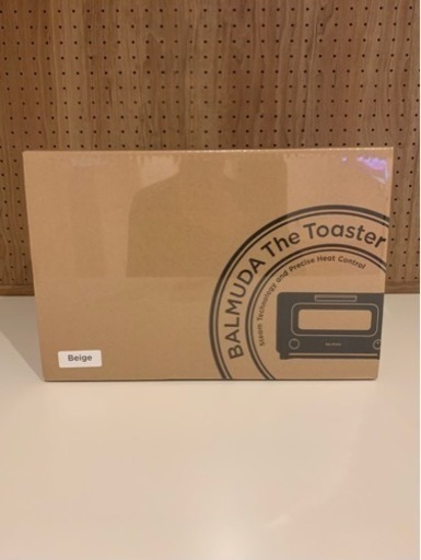 ☆新品未開封☆バルミューダ☆トースター　オシャレ【高級感あふれるBALMUDA The Toaster K05A-BG】
