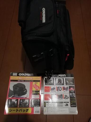 バイク用【GOLD WIN】中型シートバック15L