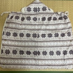 ふわふわあったかベビーカーフットマフの画像