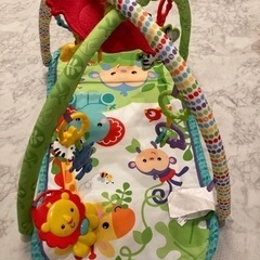 【人気】フィッシャープライス　レインフォレスト　プレイマット　ジム