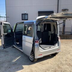 タント カスタムRS(ターボ車) 2年車検付　ブライトシルバーM　2008年式　82500キロの画像