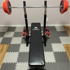 ファイティングロード　ベンチプレス70kgセット　【取引中のため...