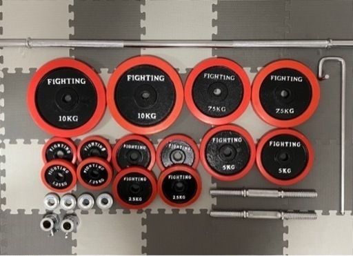 ファイティングロード　ベンチプレス70kgセット　【取引中のため返信一時中止してます】