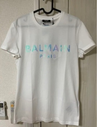 新品正規品　激安　バルマン　メタリックホログラム　Tシャツ