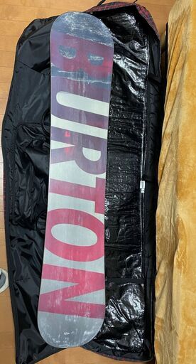 【値下げしました】スノーボード板 BURTON Process Flying V (2014-2015年モデル)＋ビンディング