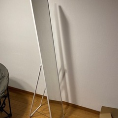 スチールパイプスタンドミラー | 無印良品