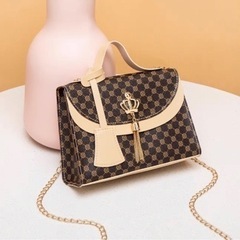 ショルダーバッグ トートバッグ ベージュの画像