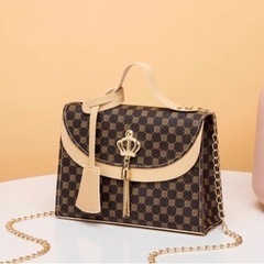 ショルダーバッグ トートバッグ ベージュの画像