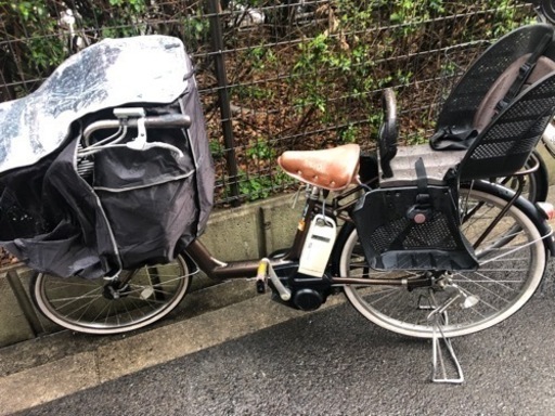 ヤマハ　PAS Little More 3人乗り対応　ブラウン