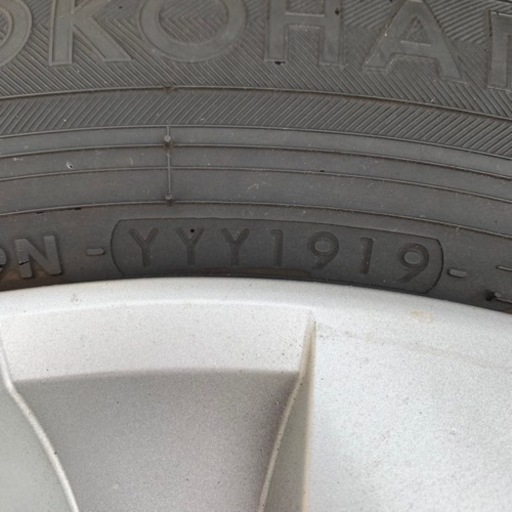 ★商談中★セレナc２７純正　195/65r15 鉄ホイール 純正タイヤ ヨコハマ バリ山