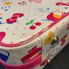 ハローキティ　キティちゃん　サンリオ　トランク　トランクケース　旅行鞄　レトロ　レア　希少の画像