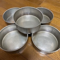 5寸(１５センチ) デコ缶　5個セット