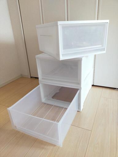 衣類 収納 ケース 衣装ケース 3個セット