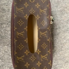 【希少品】LOUIS VUITTON ティッシュケース ルイ・ヴィトン モノグラム ティッシュケース 廃盤品 レア物
