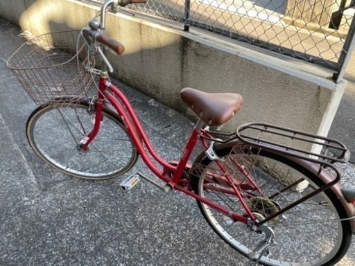 切り替え付きママチャリ