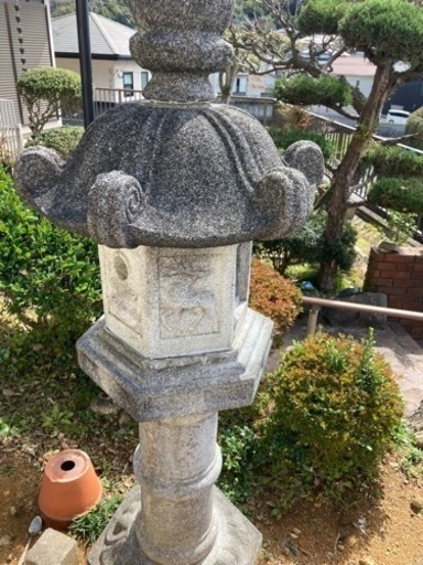雪見石灯籠　庭園にディスプレイに　値下げしました！