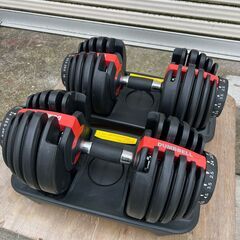 ダンベル 可変式 24kg アジャスタブルダンベル 2個セット