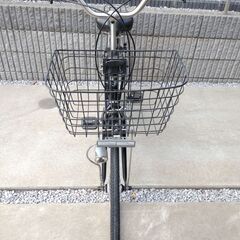 [ 調布市 ] 自転車 26インチ TRADLINE 6段変速 LEDライト 自動点滅式 ☆ ノーマル 普通 二輪車 [ 動作良好 ]  [ 近隣地域限定 配送 ]の画像