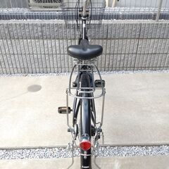 [ 調布市 ] 自転車 26インチ TRADLINE 6段変速 LEDライト 自動点滅式 ☆ ノーマル 普通 二輪車 [ 動作良好 ]  [ 近隣地域限定 配送 ]の画像