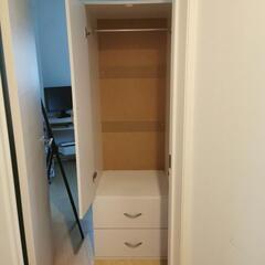 白色タンス　16日に処分しますの画像