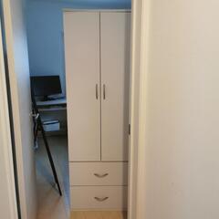 白色タンス　16日に処分しますの画像