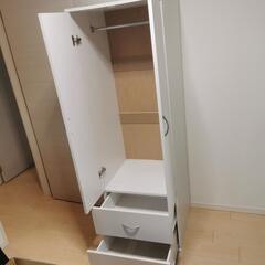 白色タンス　16日に処分しますの画像
