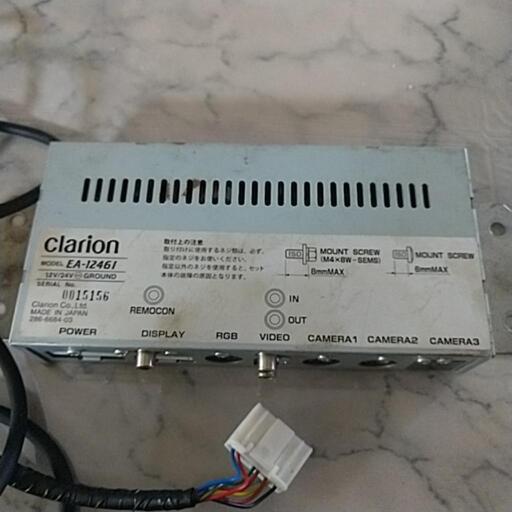 CLarionカメラレシーバー！
