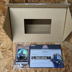 【351】遊戯王OCG デュエルモンスターズ ブラック・マジシャン(当選通知書付き、ダンボール付き)【ウルトラレア SPECIAL ILLUST Ver.】25TH-JP001の画像
